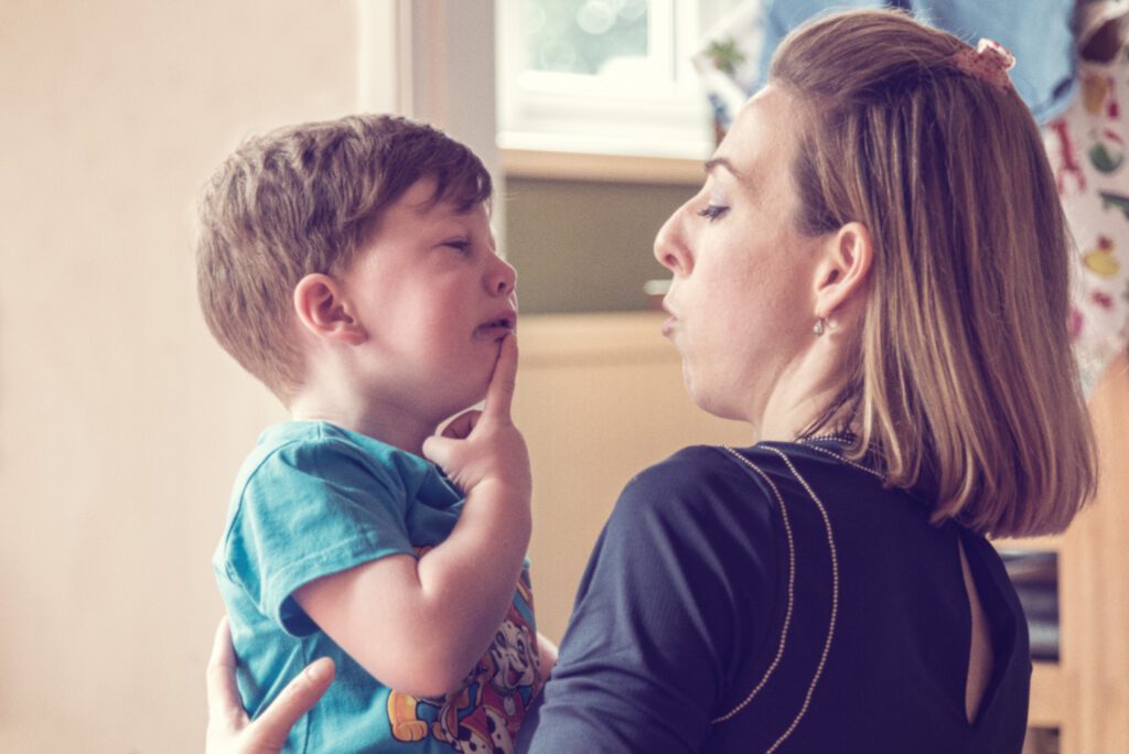 Candid family photographs